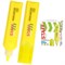 Текстовыделитель STAFF "EVERYDAY HL-720", ЖЕЛТЫЙ, линия 1-5 мм, скошенный наконечник, 152553 - фото 17318791