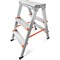Алюминиевая стремянка Эйфель Библио - фото 17343846
