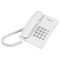 Телефон PANASONIC KX-TS2350RUW, белый, повторный набор, тональный / импульсный режим - фото 17349304