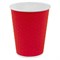 Стакан одноразовый бумажный 300/360 мл, D 90 мм, двухслойный, "Соты", красный, КОМПЛЕКТ 50 шт., холодное/горячее, WELDAY (ВЭЛДЭЙ), 702705 - фото 17349377