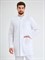 Халат мужской Карат (тк.Панацея,150), белый - фото 17358695