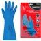 Перчатки нитриловые КЩС, STRONG, химически устойчивые, синие, размер 9-9,5, L (большой), RABBITEX (РАББИТЕКС), 700908 - фото 17360482