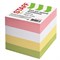 Блок для записей проклеенный, 8х8х8 см, плотность 65 г/м2, цветной, STAFF, 120383 - фото 17364641