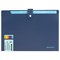Папка-органайзер на кнопке 5 отделений, BRAUBERG "Extra", А4, синяя с голубым, 274096 - фото 17370190