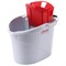 Ведро с отжимом VILEDA "УльтраСпид Мини" 10л, красный, 129686, 129687 - фото 17370375