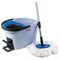 Швабра с отжимом и ведром 10л VILEDA "УльтраСПИН Мини", отжим с педалью, насадка, синий 158010 - фото 17370378