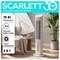 Охладитель воздуха колонный SCARLETT SC-DC111B15, 4 в 1, 3 режима, 75 Вт, бак 3 л, пульт ДУ, белый - фото 17385756
