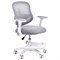 Кресло детское с подставкой для ног BRABIX KIDS "MG-215", сетка/ткань TW, серое, 533313 - фото 17387460
