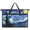 Папка для рисунков и чертежей с ручками BRAUBERG А3, пластик, молния сверху, "Van Gogh", 274540 - фото 17401106