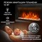 Настенный электрокамин Planta PFP-WM090 SLIM - фото 17402156